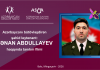 ASGA Şəhid KƏNAN ABDULLAYEV haqqında tanıtım filmi ərsəyə gətirəcək: GƏNCLƏR FONDUNUN DƏSTƏYİ İLƏ