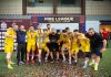 Yelo Bank şirkətlərarası futbol liqasının çempionu olub