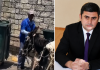 Bakının bu ərazisində zibili eşşək arabası ilə yığırlar