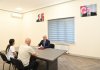 “Azərişıq” ASC-nin sədri Vüqar Əhmədov Xankəndidə vətəndaşları qəbul edib