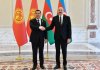 Əliyev Japarovu təbrik etdi