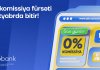 Yelo Bank-ın 0% komissiyalı biznes kampaniyasına qoşulun!