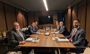 Hikmət Hacıyev Türkiyə Prezidentinin baş müşaviri ilə görüşdü - BUDAPEŞTDƏ