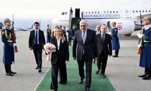 Corcia Meloni Azərbaycana rəsmi səfərə gəldi