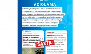 MEDİA: CNN-in Azərbaycanla bağlı iddiaları kobud informasiya manipulyasiyasıdır
