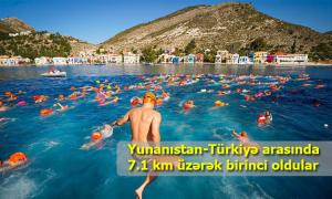 İki azərbaycanlı idmançıdan beynəlxalq uğur: üzgücülük marafonunda qalib oldular (FOTO)